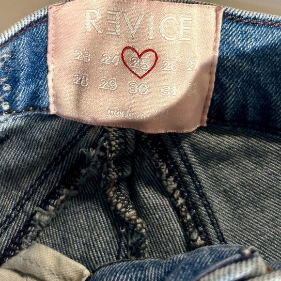 REVICE Venus‎ Star High Waisted Skinny Stretch Denim Blue Jeans Sz 25 Women’s - Picture 9 of 15